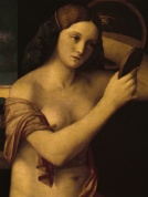 Bellini -Naked Young Woman- Mirror Detail